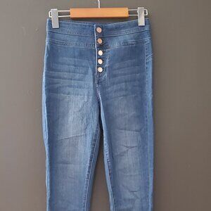 Corset High Rise Skinny Jeans